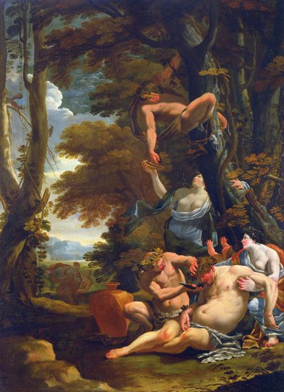 Silenus borracho, 1640-50 de Nicolas Chaperon